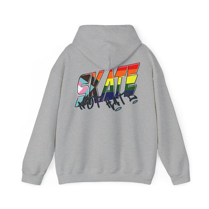 Skate Not Hate progress rainbow pride Hoodie - Australian Shipping