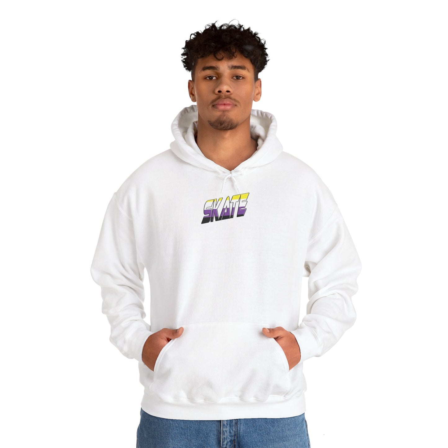 SKATE Non-binary Pride Hoodie - Australian Shipping