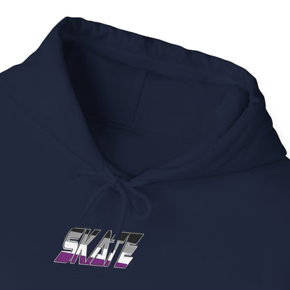 SKATE Asexual Pride Hoodie - Australian Shipping