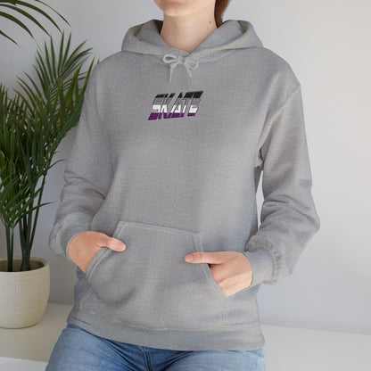 SKATE Asexual Pride Hoodie - Australian Shipping