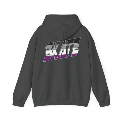 SKATE Asexual Pride Hoodie - Australian Shipping