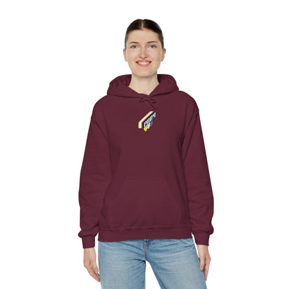 ENBY Heart Hoodie - Australian Shipping