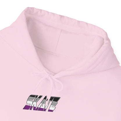 SKATE Asexual Pride Hoodie - Australian Shipping