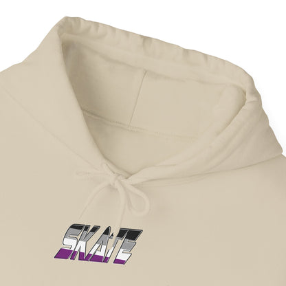 SKATE Asexual Pride Hoodie - Australian Shipping