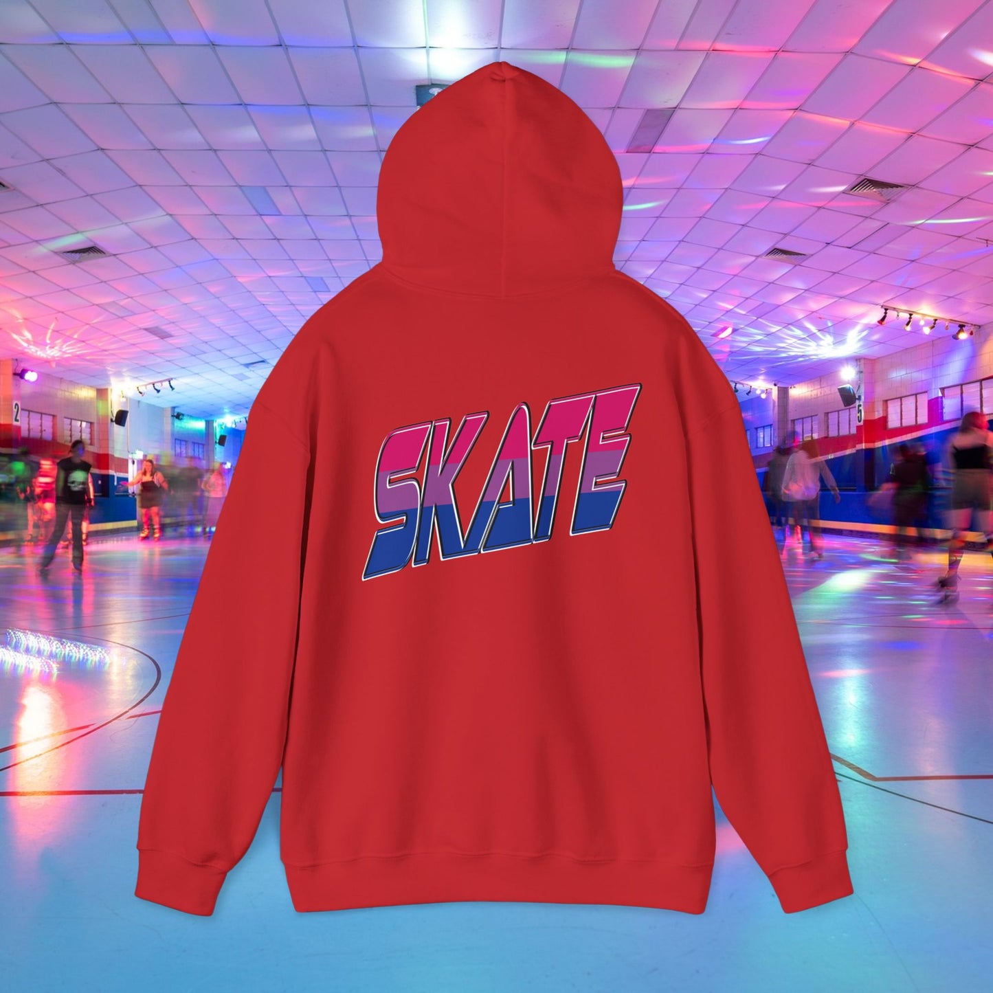 SKATE Bisexual Pride Hoodie - Australian Shipping