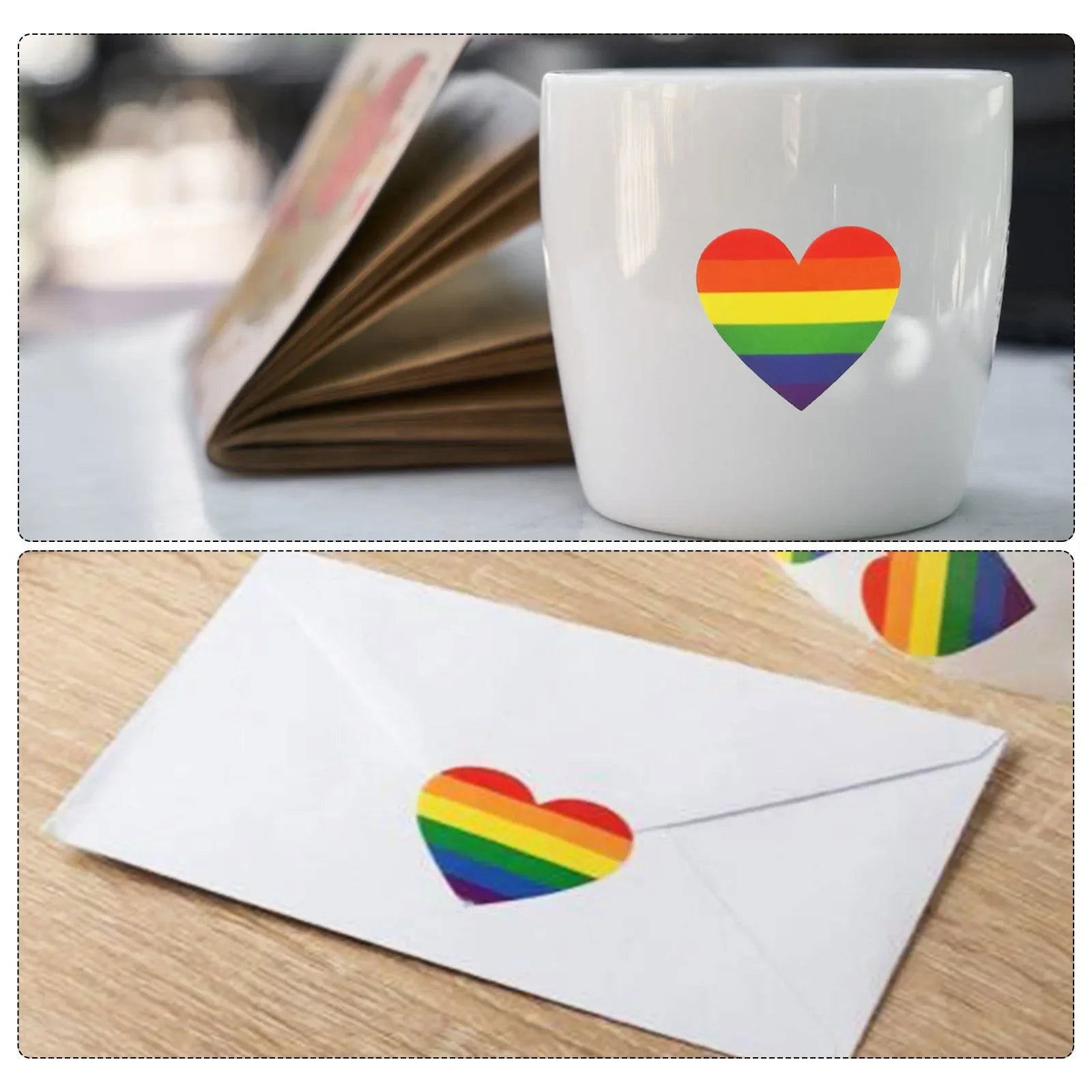 500 Queer and Trans Pride Stickers - variety of heart shaped pride flags - Gay Skate - 500 Queer and Trans Pride Stickers - variety of heart shaped pride flags - 500 Queer and Trans Pride Stickers - variety of heart shaped pride flags