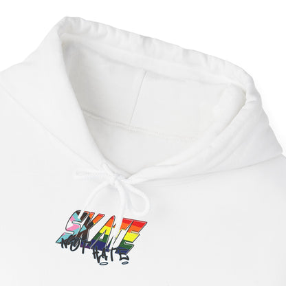 Skate Not Hate progress rainbow pride Hoodie - Australian Shipping