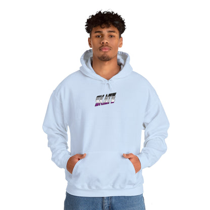 SKATE Asexual Pride Hoodie - Australian Shipping