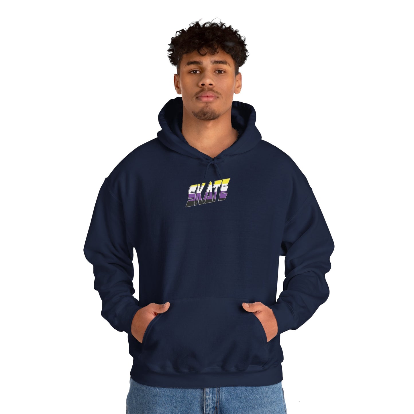 SKATE Non-binary Pride Hoodie - Australian Shipping