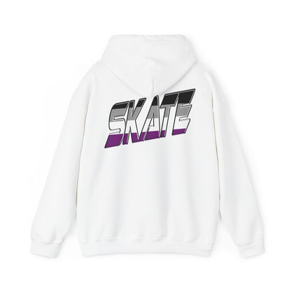 SKATE Asexual Pride Hoodie - Australian Shipping