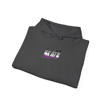 SKATE Asexual Pride Hoodie - Australian Shipping