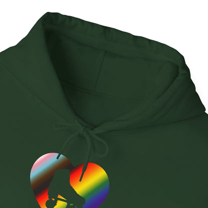 Make Skating Gay Again rainbow roller skate love heart Hoodie - Australian Shipping