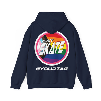 Add custom name: GAY SKATE Original Hoodie - Australian Shipping