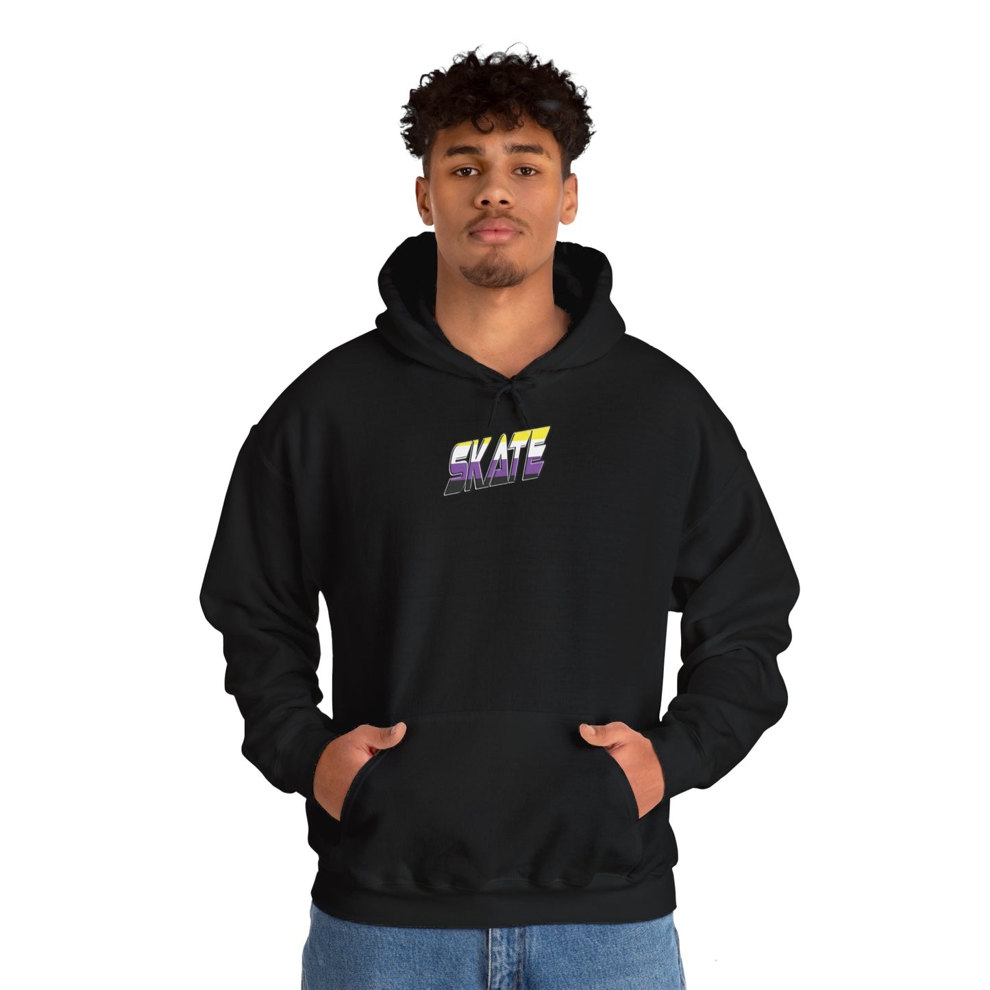 SKATE Non-binary Pride Hoodie - Australian Shipping