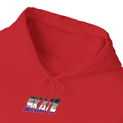 SKATE Asexual Pride Hoodie - Australian Shipping