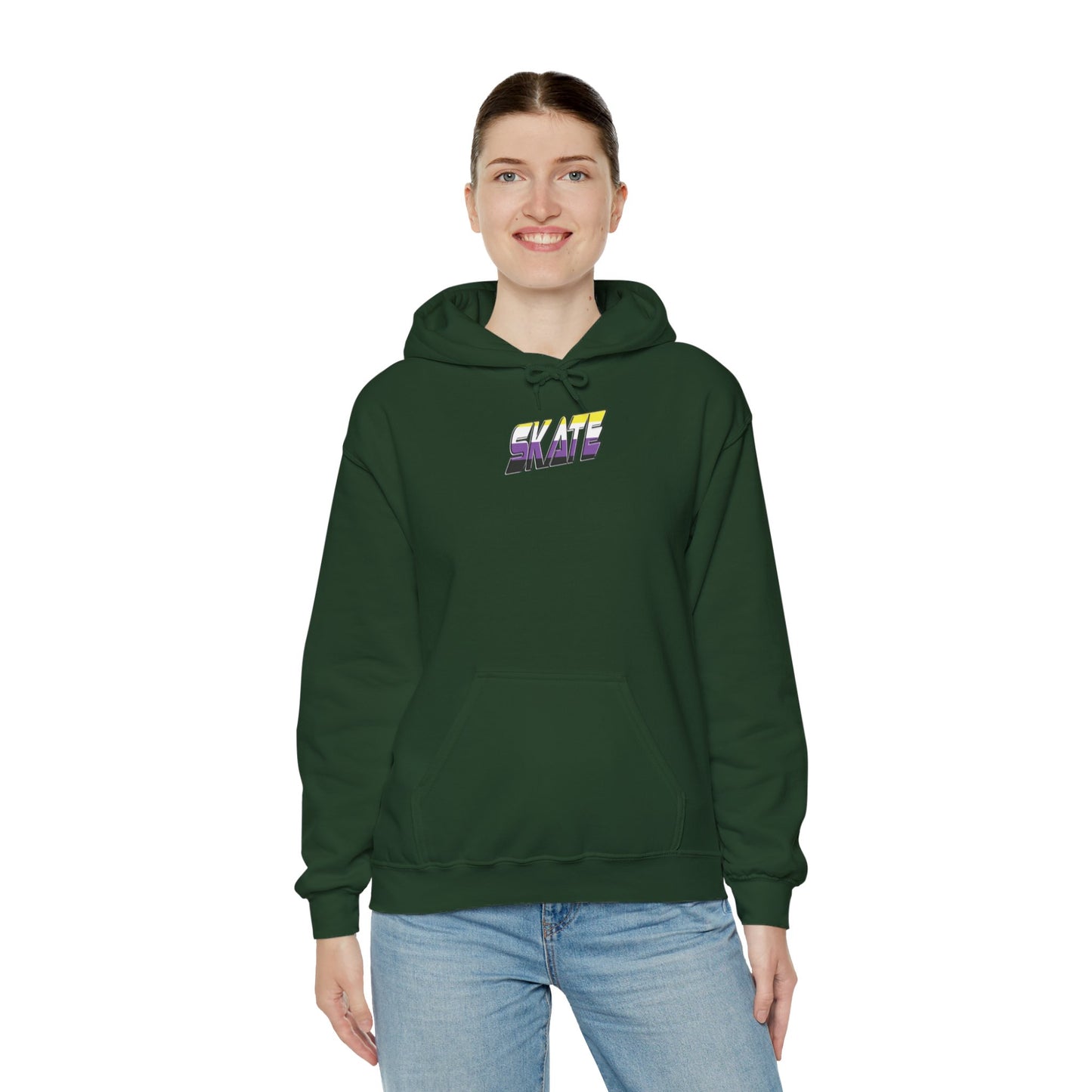 SKATE Non-binary Pride Hoodie - Australian Shipping