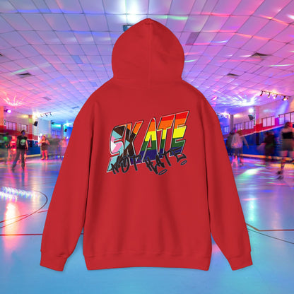 Skate Not Hate progress rainbow pride Hoodie - Australian Shipping