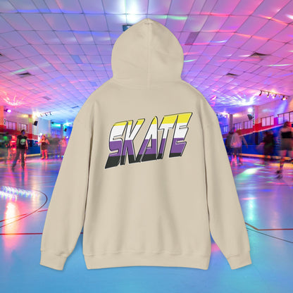 SKATE Non-binary Pride Hoodie - Australian Shipping