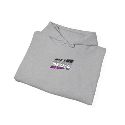SKATE Asexual Pride Hoodie - Australian Shipping