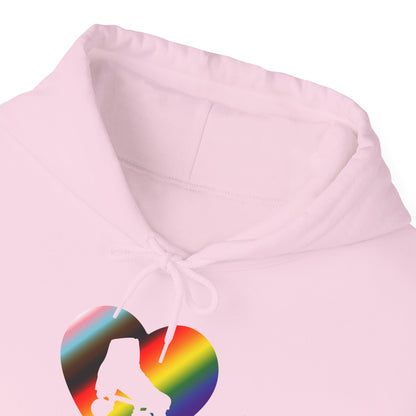 Make Skating Gay Again rainbow roller skate love heart Hoodie - Australian Shipping