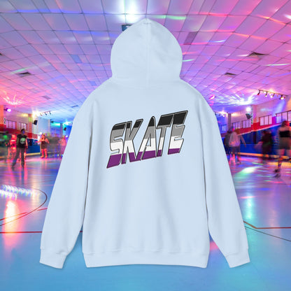 SKATE Asexual Pride Hoodie - Australian Shipping