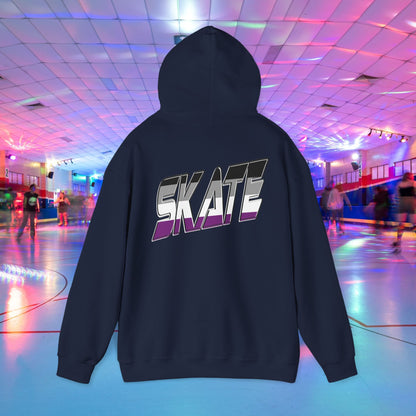 SKATE Asexual Pride Hoodie - Australian Shipping