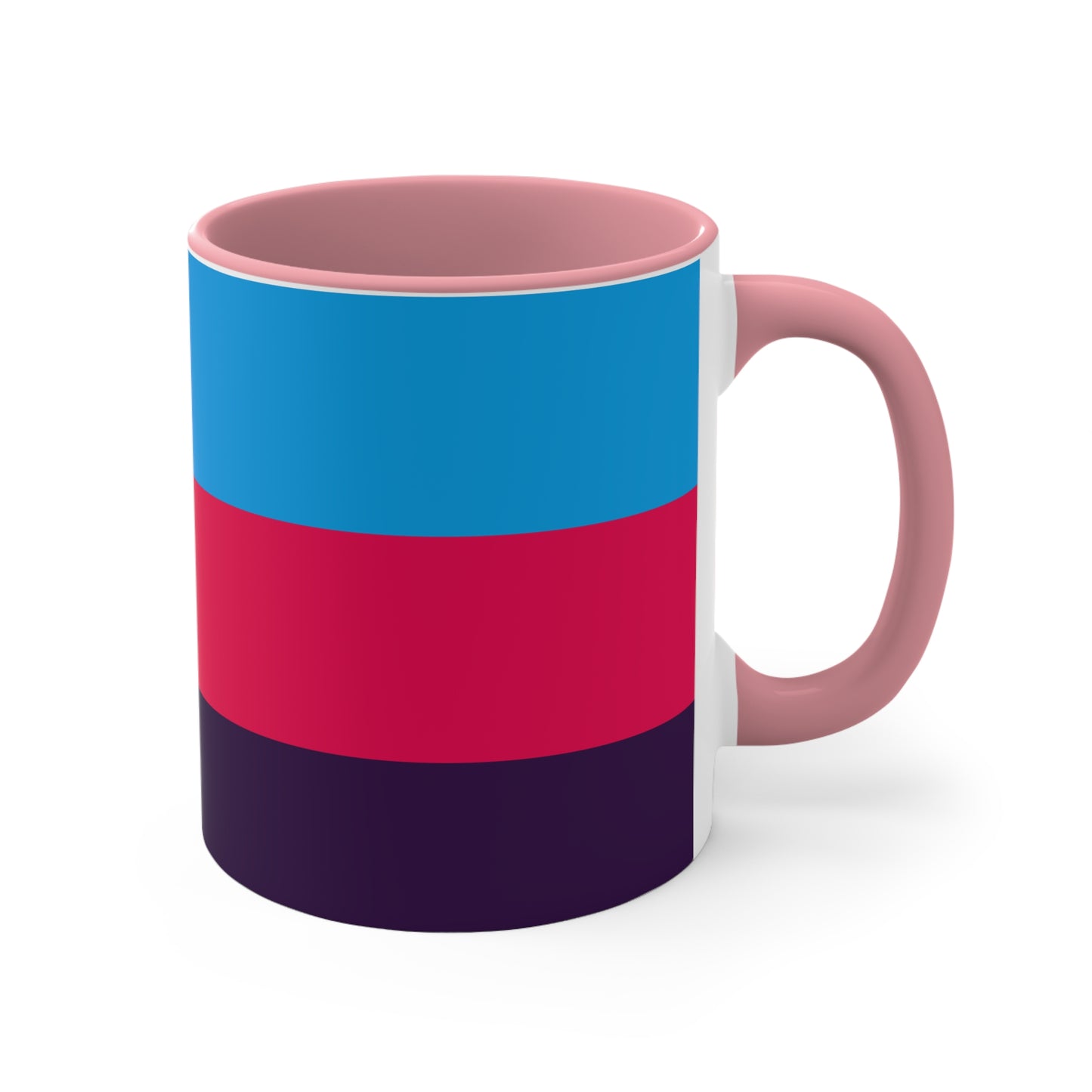 Polyamory Pride Flag cup - colourful accent mug