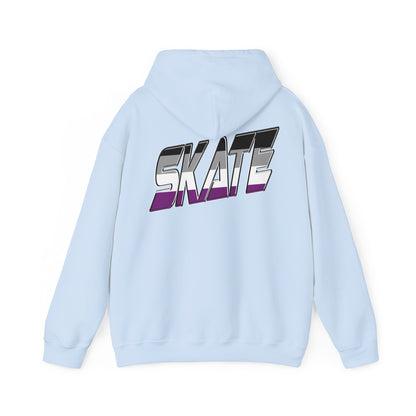 SKATE Asexual Pride Hoodie - Australian Shipping