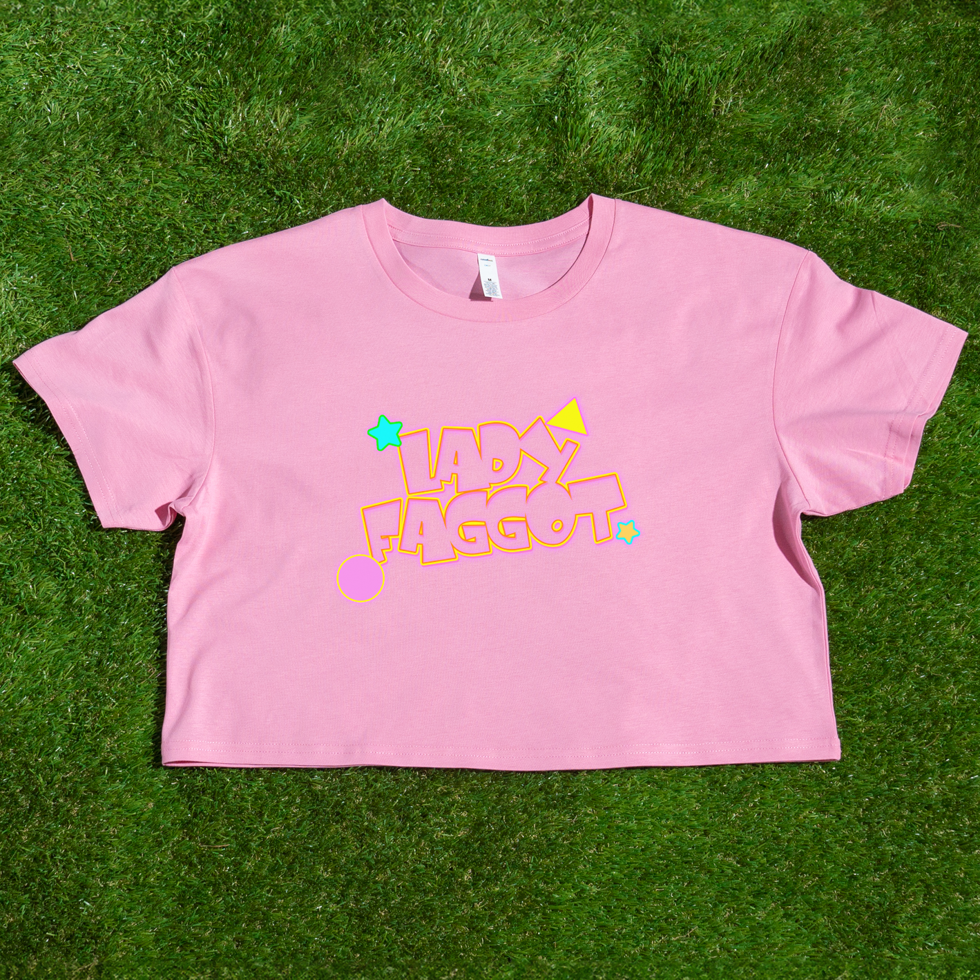 Lady F@gg*t - Locally printed crop tee