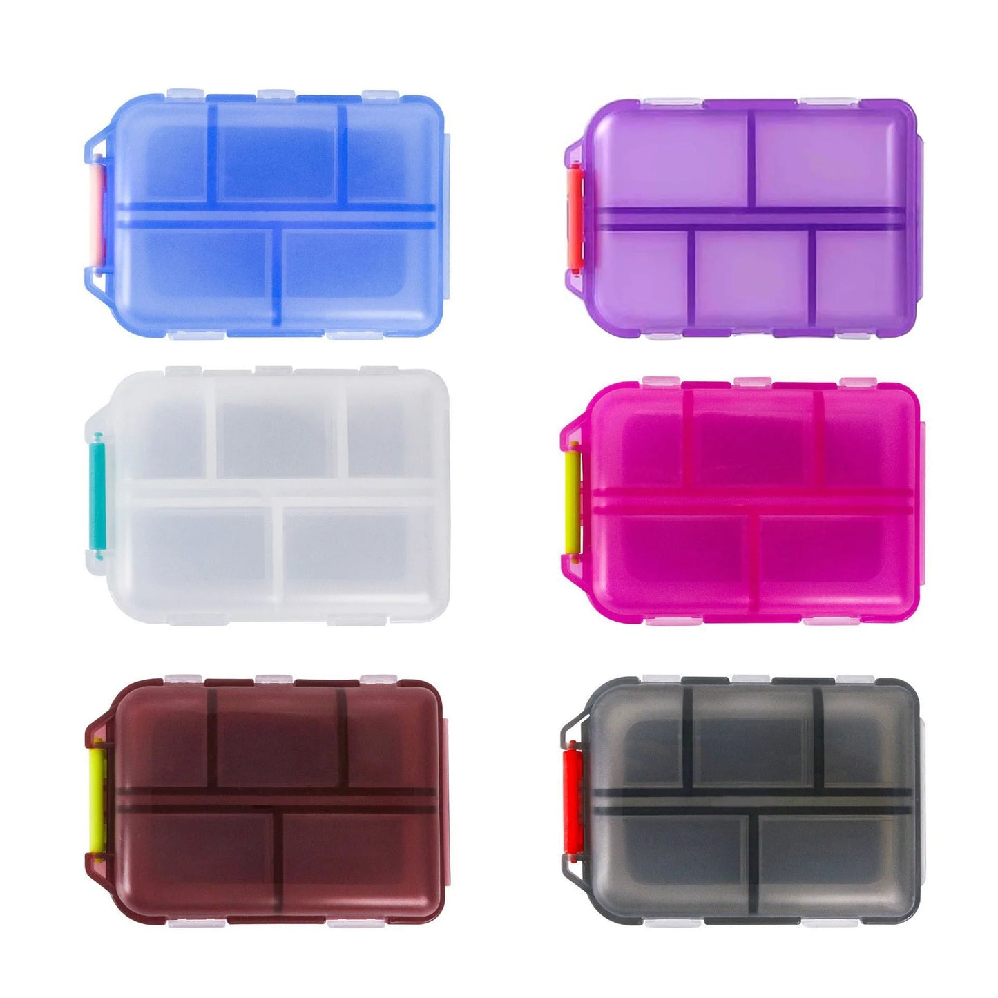 Medication Storage Container with 147 Pharmacy Labels - 9 colours