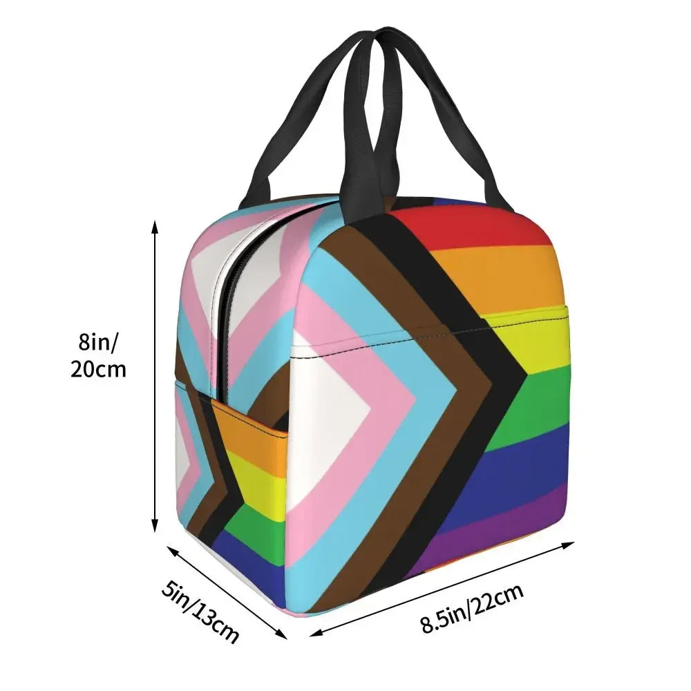 Pride flag LGBTQ Insulated Lunch Bag