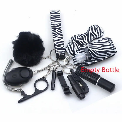 11 piece keychain Accessory Set - wide range of colours and designs