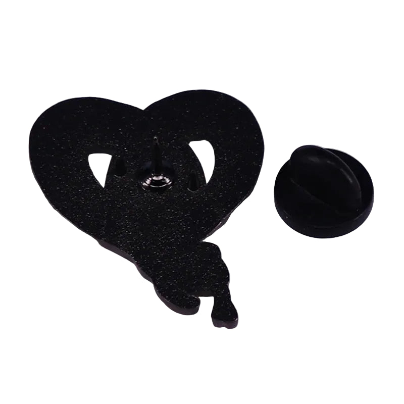 Non-Binary Gender Snake Enamel Pin LGBTQ+ Pride Jewelry Accessories