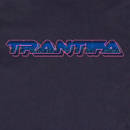 Black t-shirt with 'TRANTIFA' logo