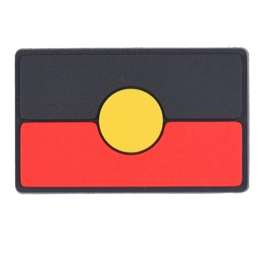 Aboriginal Australian Indigenous Flag - shoe charm