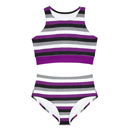 Ace Asexual Pride Flag Sporty Swim or Activewear Set - Gay SkateAce Asexual Pride Flag Sporty Swim or Activewear SetAll Over PrintsPrintifyGay Skate76029951037738004253