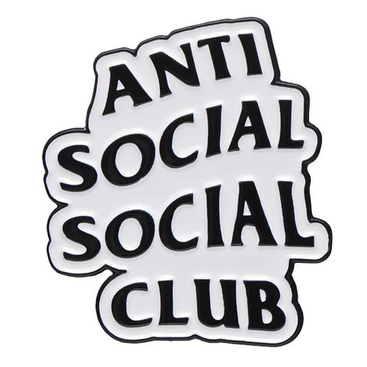 Anti Social Social Club white pin