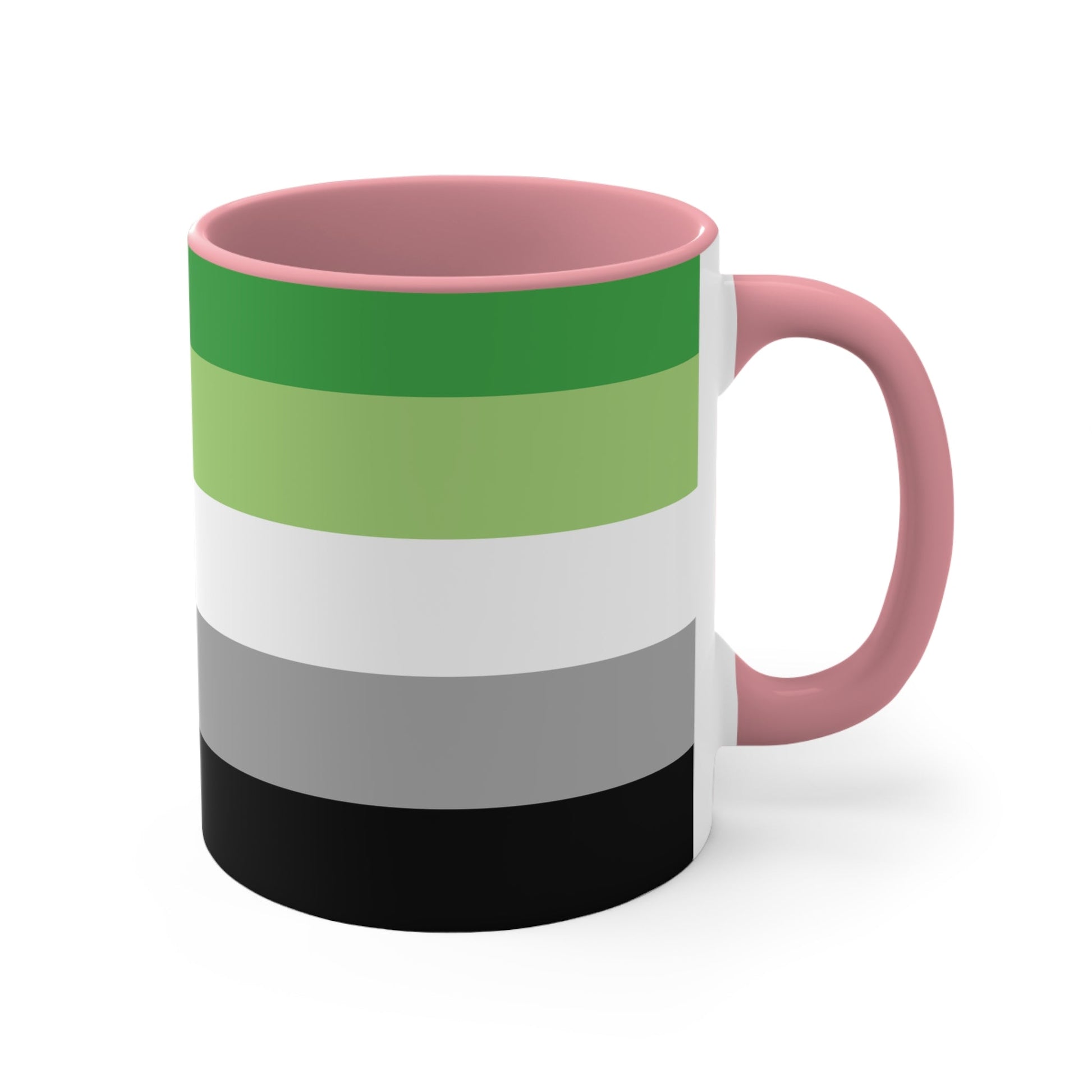 Aromantic Pride Flag cup - colourful accent mug - Gay SkateAromantic Pride Flag cup - colourful accent mugMugPrintifyGay Skate14091051862187126384