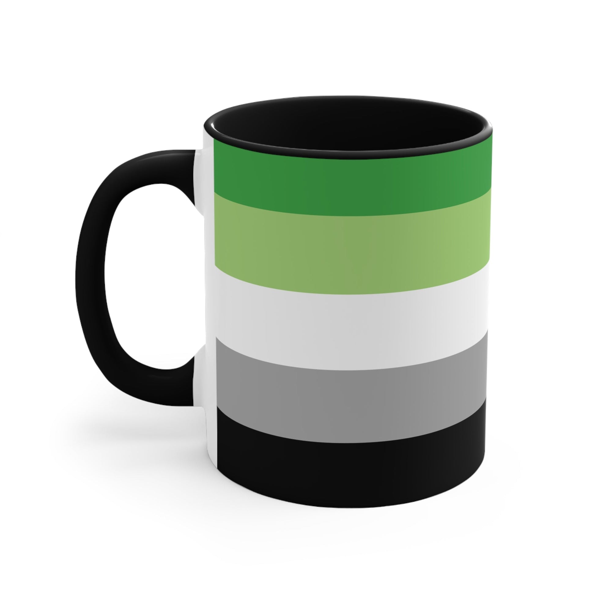 Aromantic Pride Flag cup - colourful accent mug - Gay SkateAromantic Pride Flag cup - colourful accent mugMugPrintifyGay Skate29120608408903596806