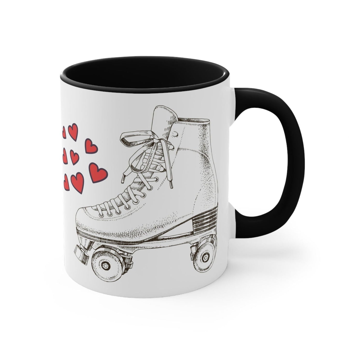 Artistic roller skate love  - cute colourful accent mug - Gay Skate - Artistic roller skate love  - cute colourful accent mug - Artistic roller skate love  - cute colourful accent mug