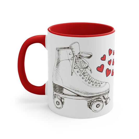 Artistic roller skate love  - cute colourful accent mug - Gay Skate - Artistic roller skate love  - cute colourful accent mug - Artistic roller skate love  - cute colourful accent mug