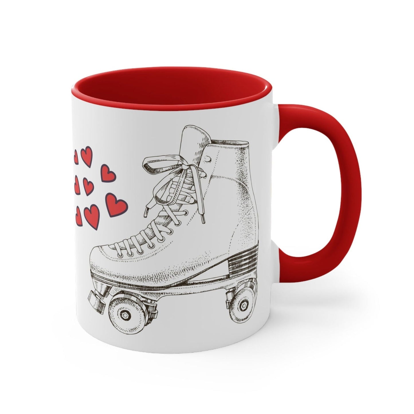 Artistic roller skate love  - cute colourful accent mug - Gay Skate - Artistic roller skate love  - cute colourful accent mug - Artistic roller skate love  - cute colourful accent mug