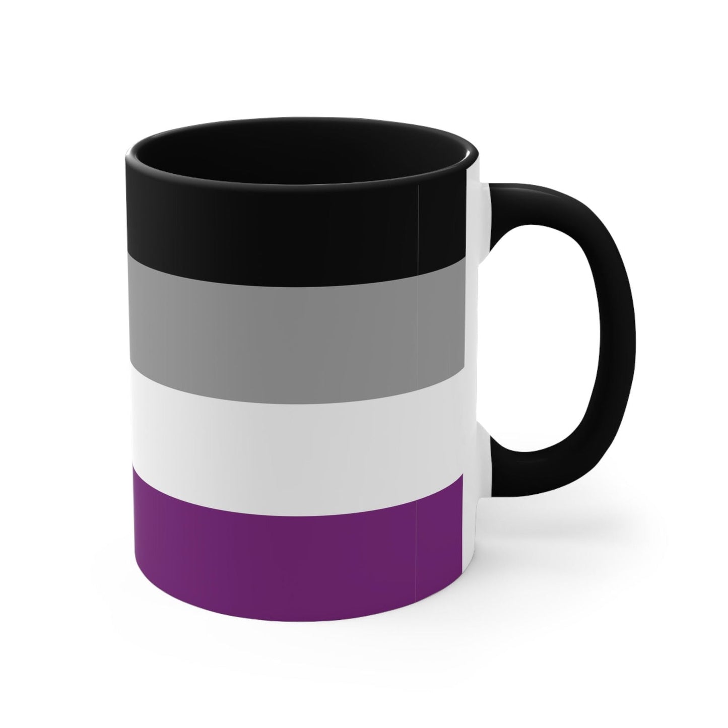 Asexual pride flag colourful accent mug - Gay Skate - Asexual pride flag colourful accent mug - Asexual pride flag colourful accent mug