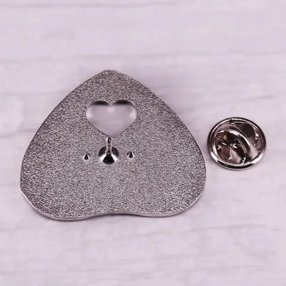 Be My Comrade - red love heart enamel pin