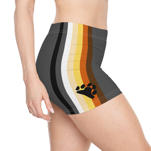 Bear Pride Flag Short Shorts - Gay SkateBear Pride Flag Short ShortsAll Over PrintsPrintifyGay Skate20107142356743029500