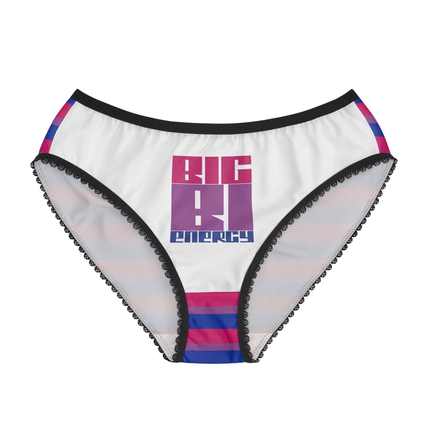 BIG BI ENERGY bisexual pride flag briefs - an original design - Gay Skate - BIG BI ENERGY bisexual pride flag briefs - an original design - BIG BI ENERGY bisexual pride flag briefs - an original design