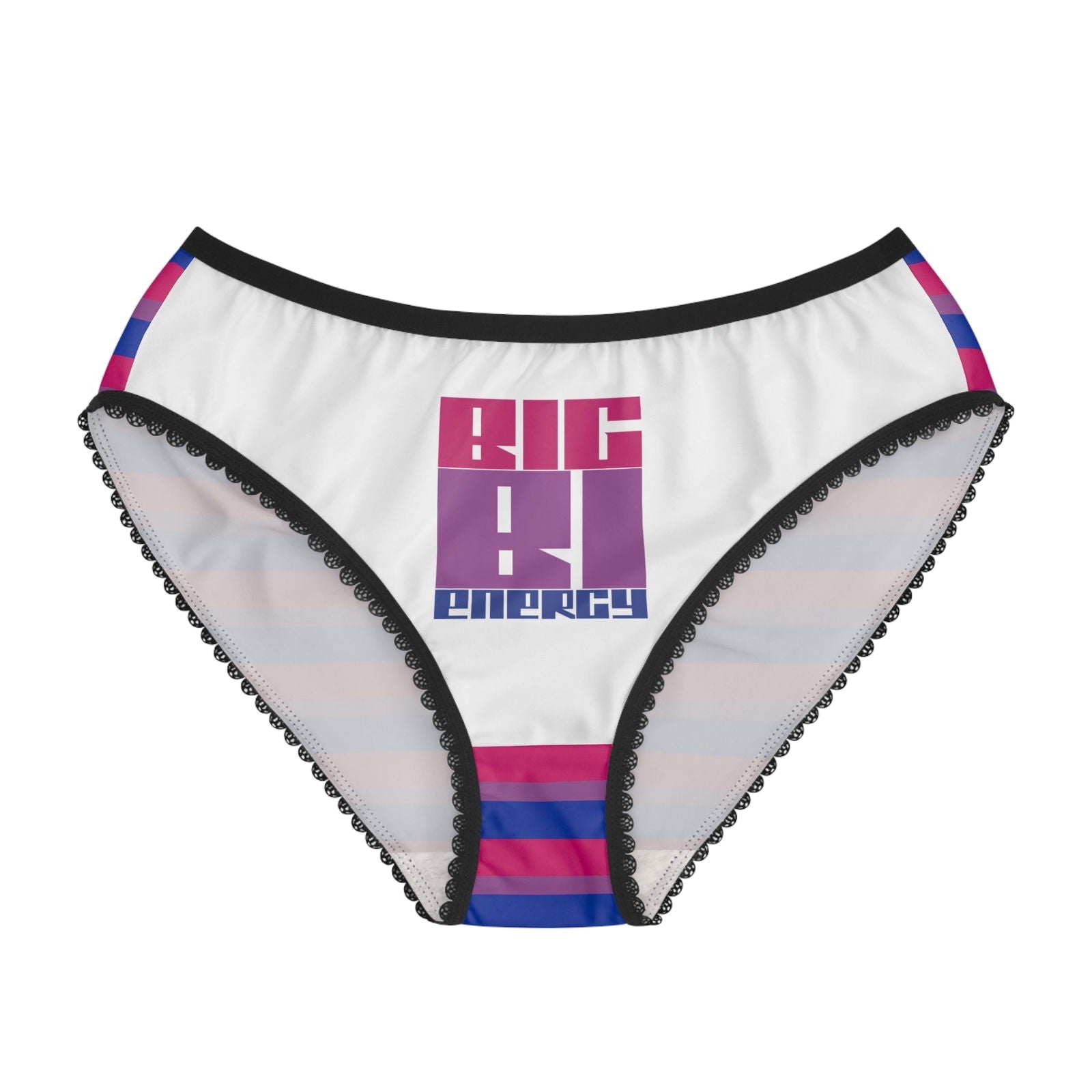 BIG BI ENERGY bisexual pride flag briefs - an original design - Gay Skate - BIG BI ENERGY bisexual pride flag briefs - an original design - BIG BI ENERGY bisexual pride flag briefs - an original design