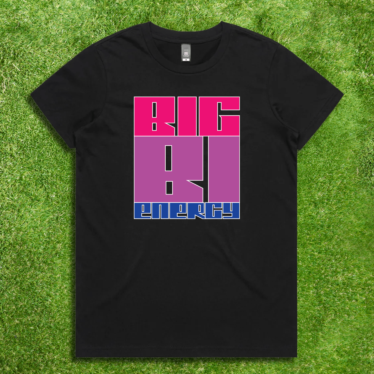 BIG BI ENERGY - Local hand printed t-shirt