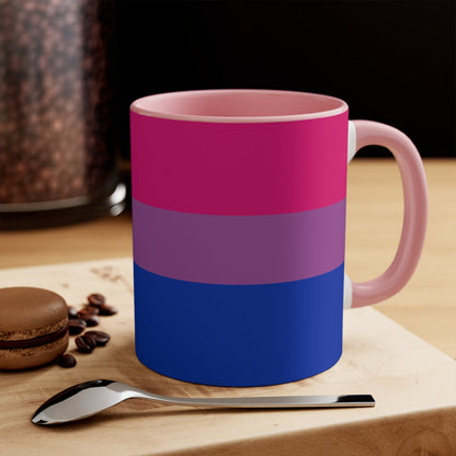 Bisexual Pride Flag colourful accent mug - Gay SkateBisexual Pride Flag colourful accent mugMugPrintifyGay Skate31934025024491057819