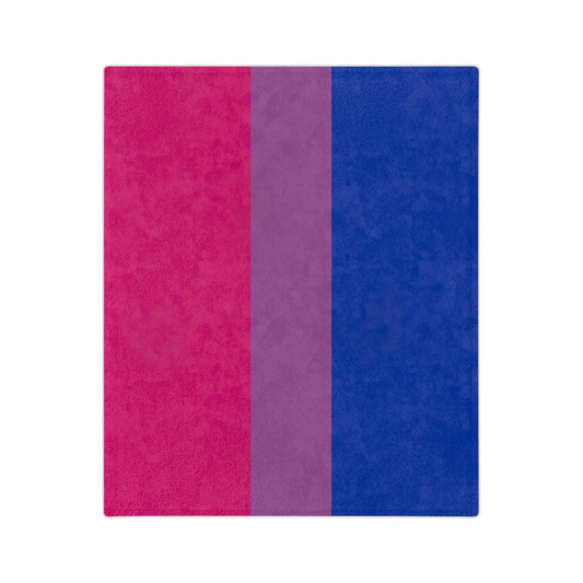 Bisexual Pride Flag - Velveteen Microfiber Blanket - Gay Skate - Bisexual Pride Flag - Velveteen Microfiber Blanket - Bisexual Pride Flag - Velveteen Microfiber Blanket